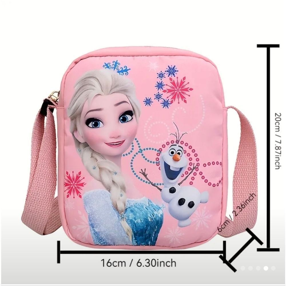 Kids Disney Purple Frozen Elsa Bag Purse - Picture 2 of 3